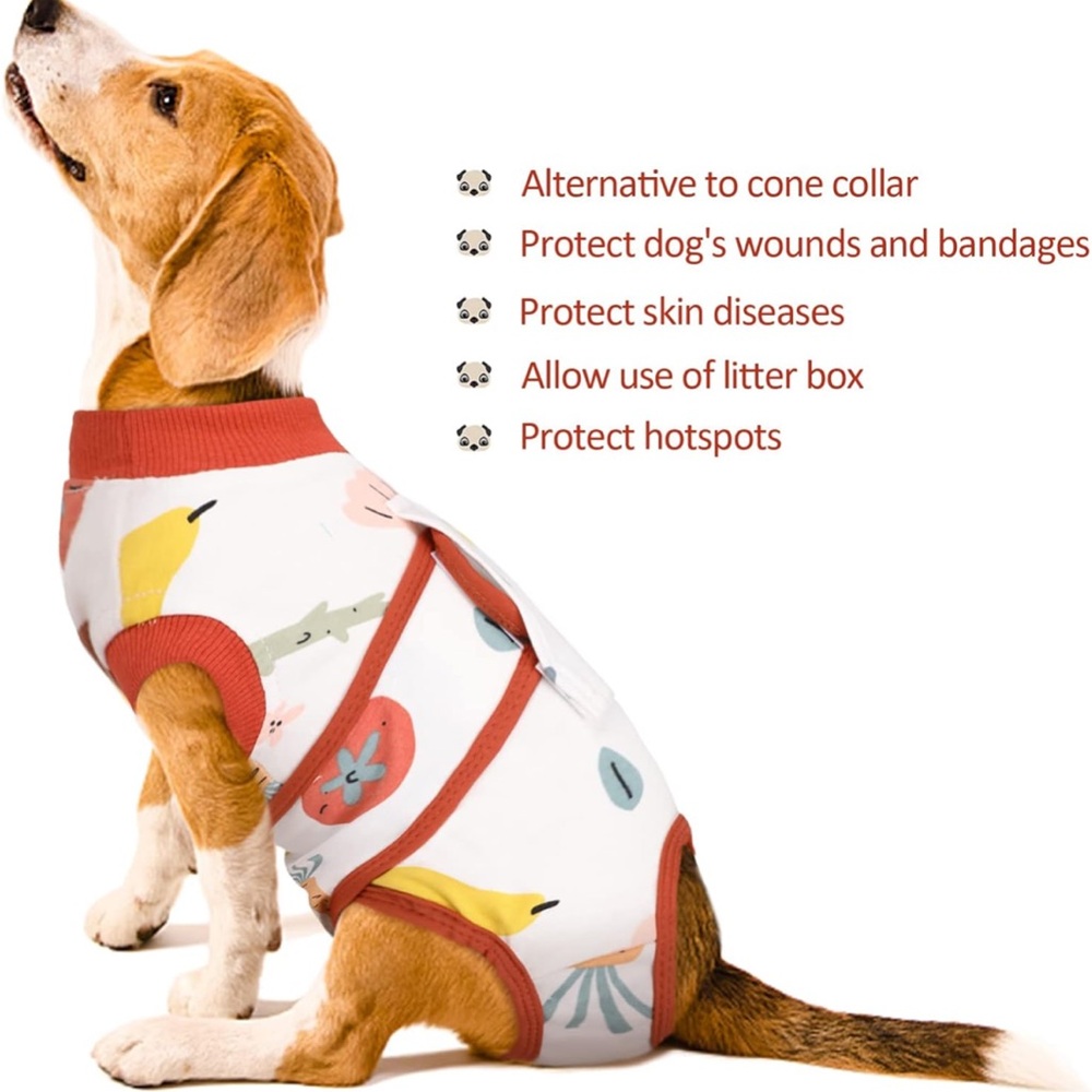 Dog/Cat Recovery Suit after Surgery SZ XL - Picture 5 of 10